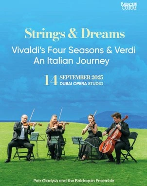 VERDI & VIVALDI’S FOUR SEASONS. Strings & Dreams - An Italian journey