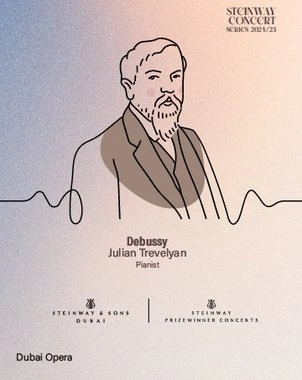Steinway Series: Debussy. Julian Trevelyan — banner