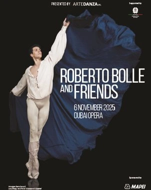 Roberto Bolle and Friends — banner