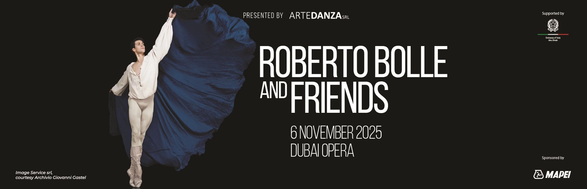 Roberto Bolle and Friends — banner