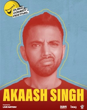 Akaash Singh Live at Dubai Comedy Festival 2025