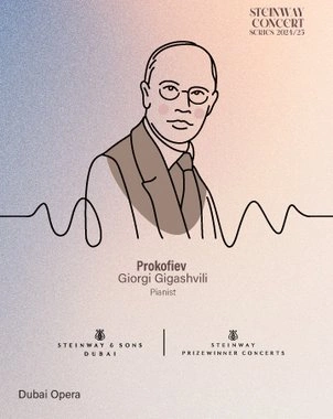 Steinway Series: Prokofiev. Giorgi Gigashvili — banner