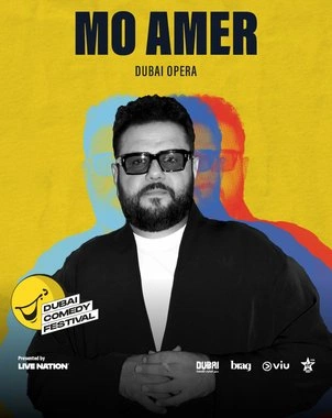 Mo Amer Live at Dubai Comedy Festival — banner