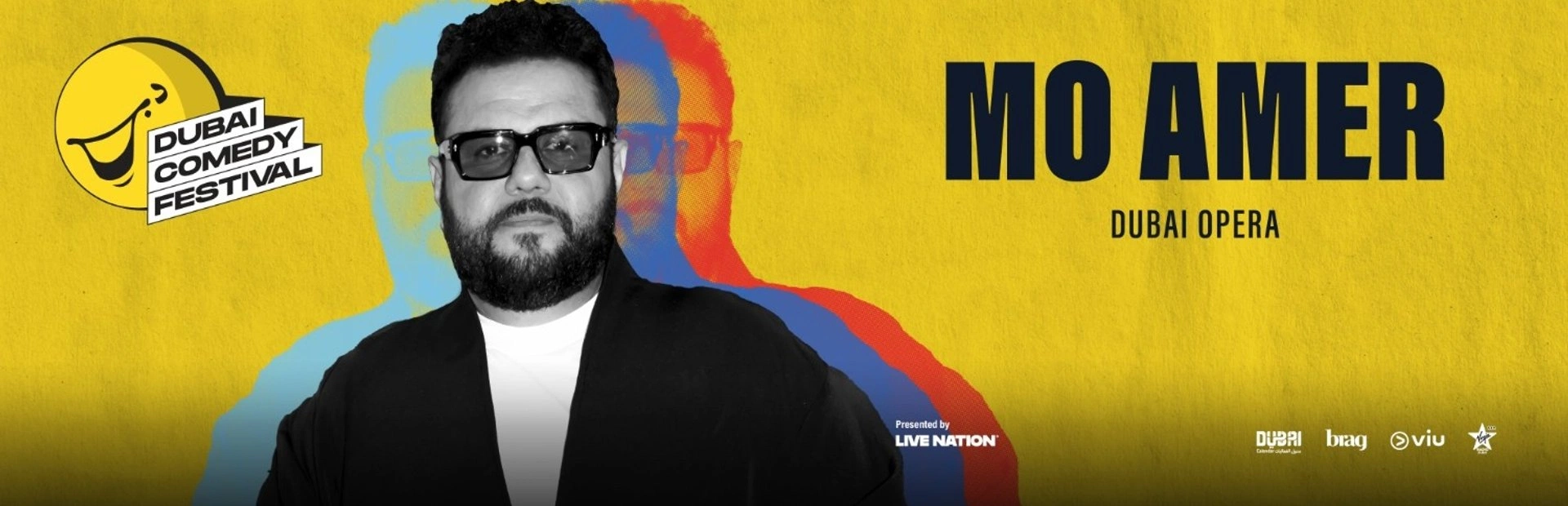 Mo Amer Live at Dubai Comedy Festival — banner