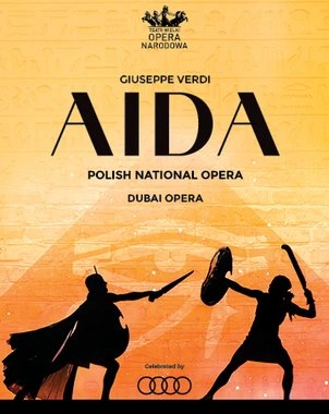 AIDA - Opera by Giuseppe Verdi — banner
