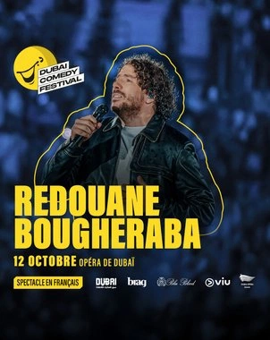 Redouane Bougheraba  Live at Dubai Comedy Festival