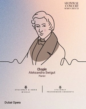 Steinway Series: Chopin. Aleksandra Swigut — banner