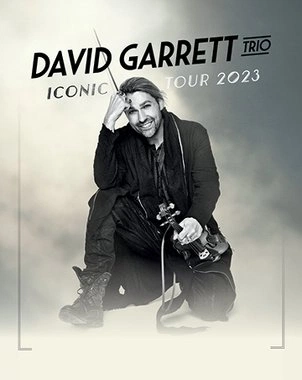 David Garrett ICONIC Tour 2023 — banner