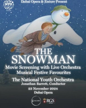 The Snowman Festive Concert with National Youth Orchestra — banner