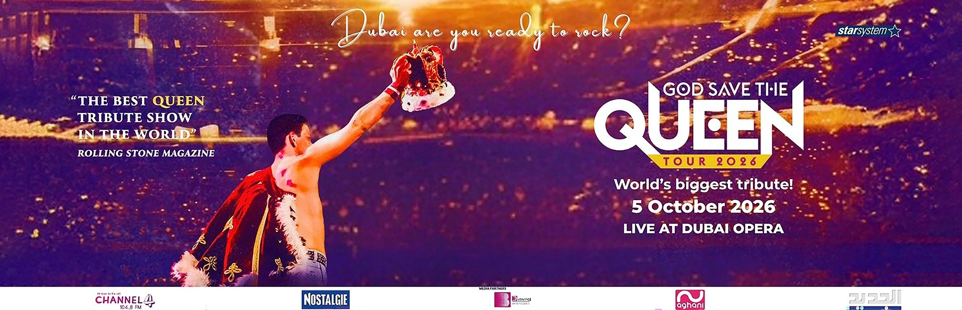God Save the Queen — banner