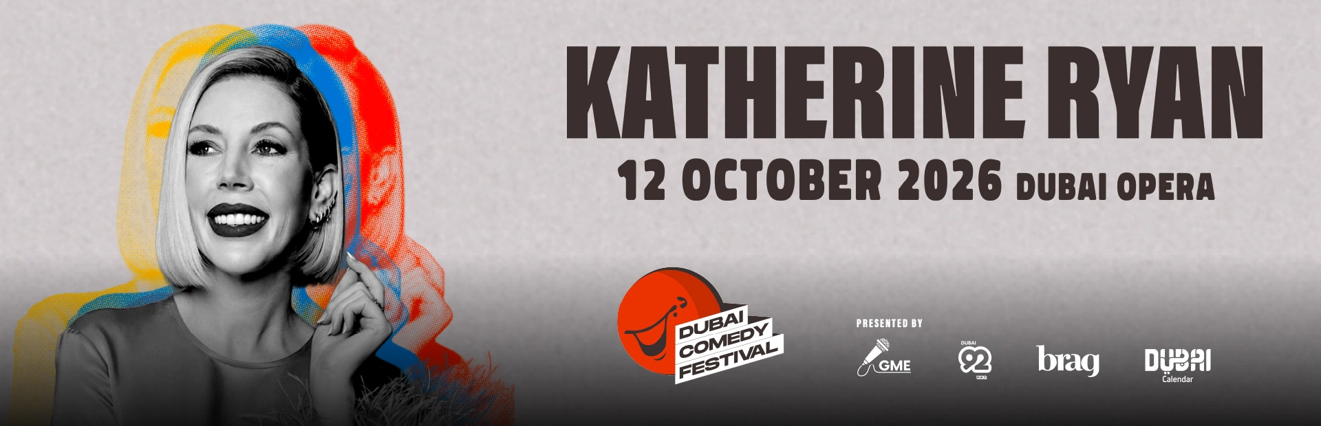 Katherine Ryan Live at Dubai Comedy Festival — banner